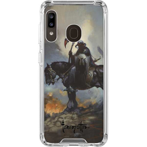Frazetta Death Dealer on Horseback Galaxy A30 Clear Case